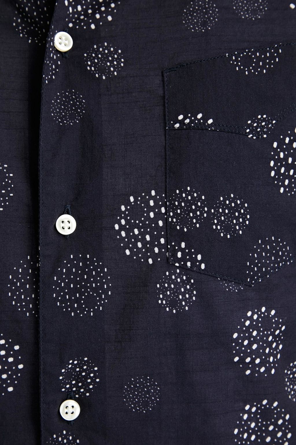 OFFICINE GÉNÉRALE Printed cotton shirt