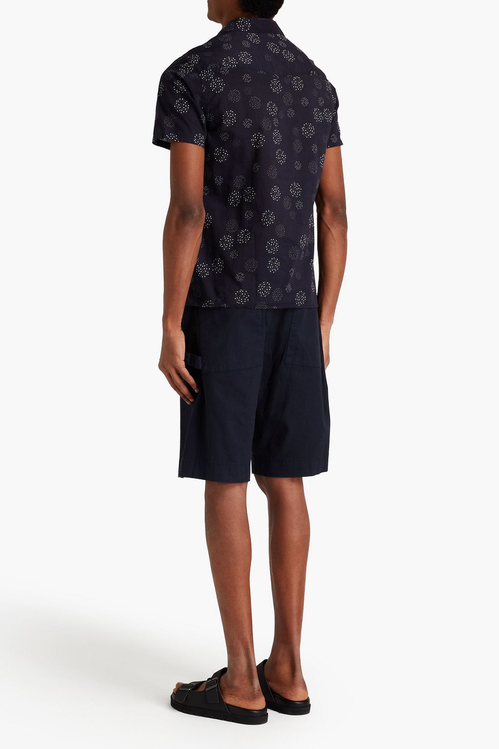 OFFICINE GÉNÉRALE Printed cotton shirt