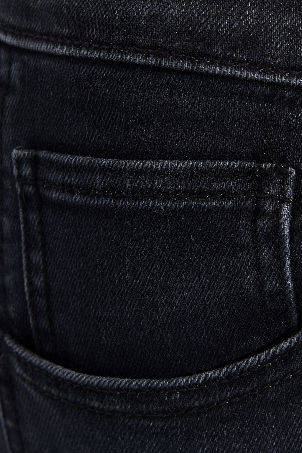 3X1 NYC Bijou embellished faded mid-rise stirrup jeans