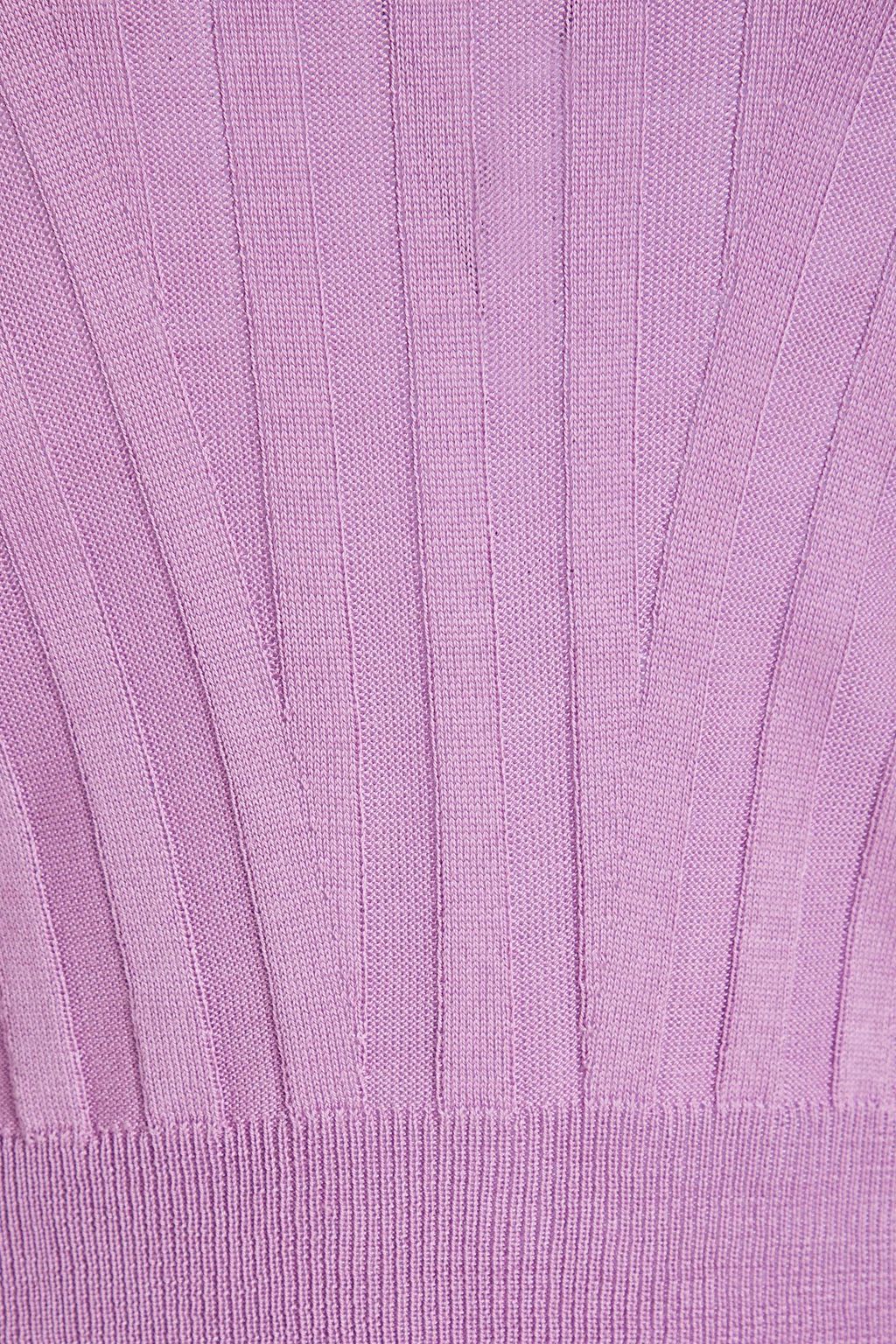 IRO Disy ribbed silk top
