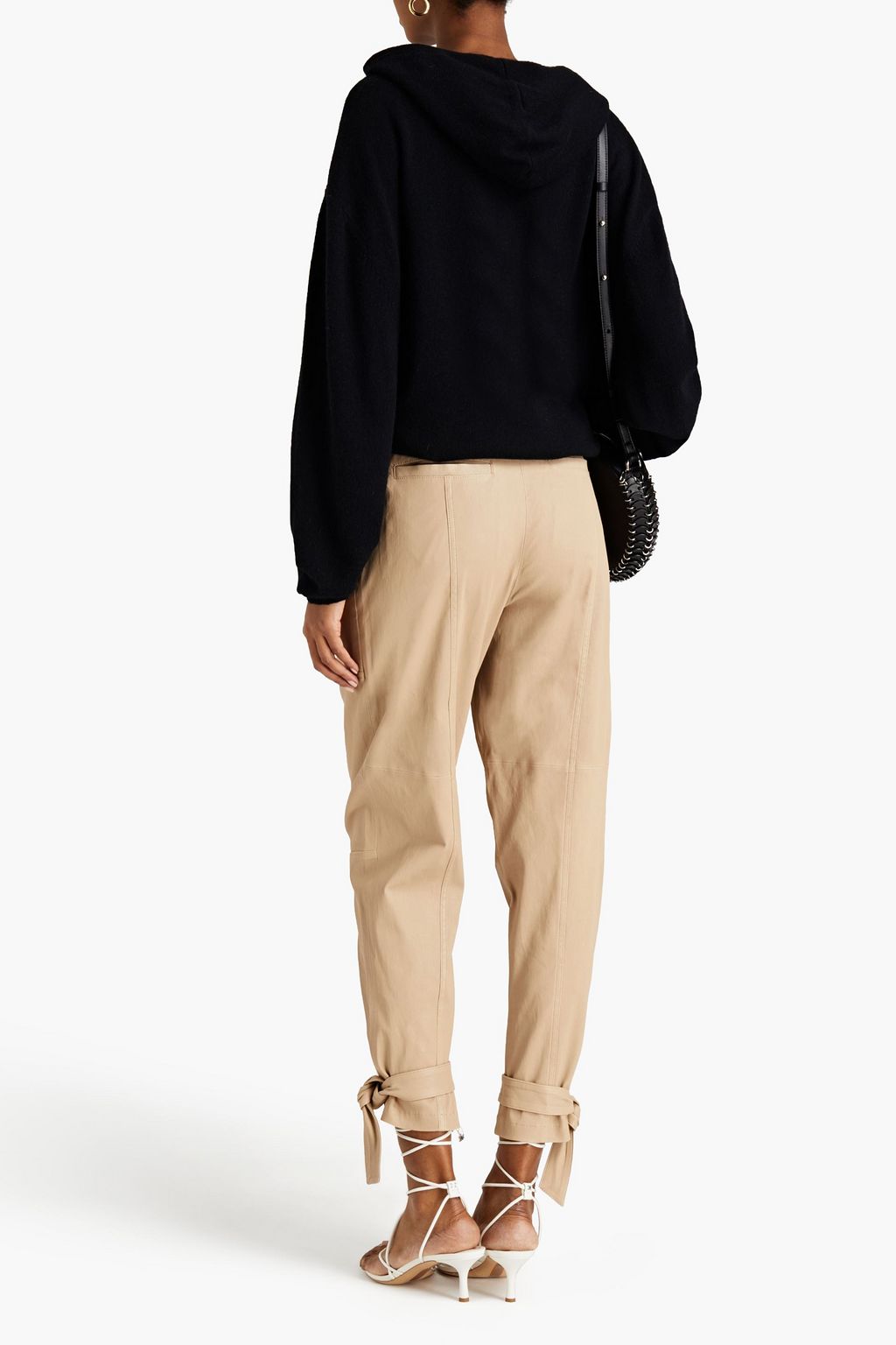 IRO Cotton and cashmere-blend hoodie