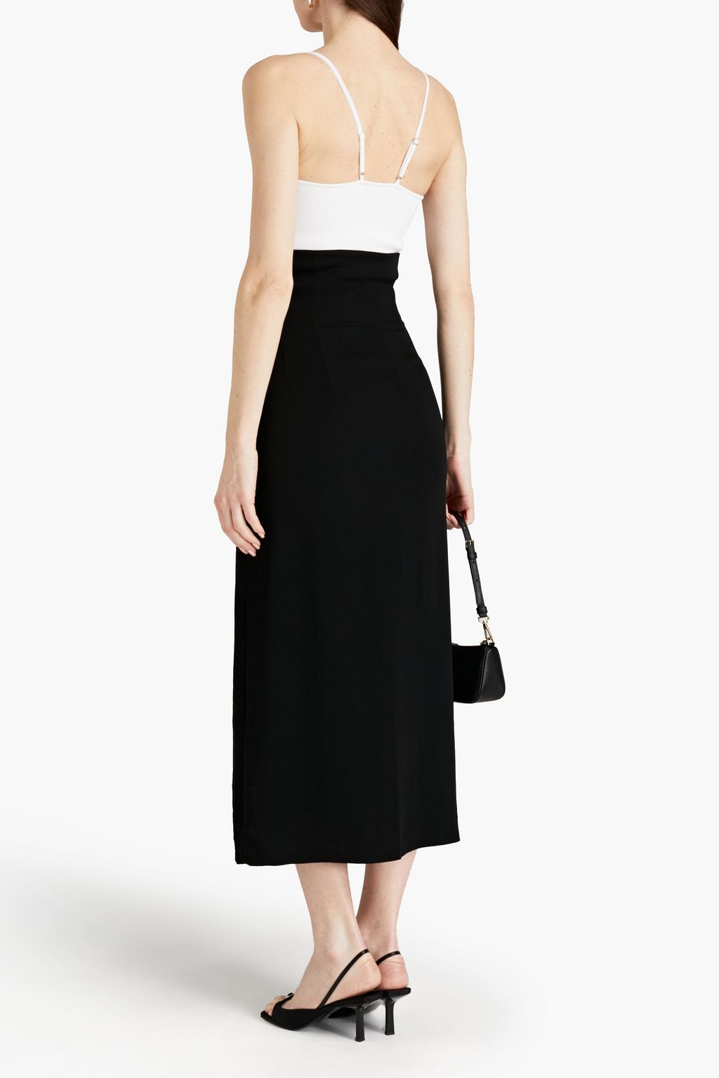 A.L.C. Ava cropped knitted top