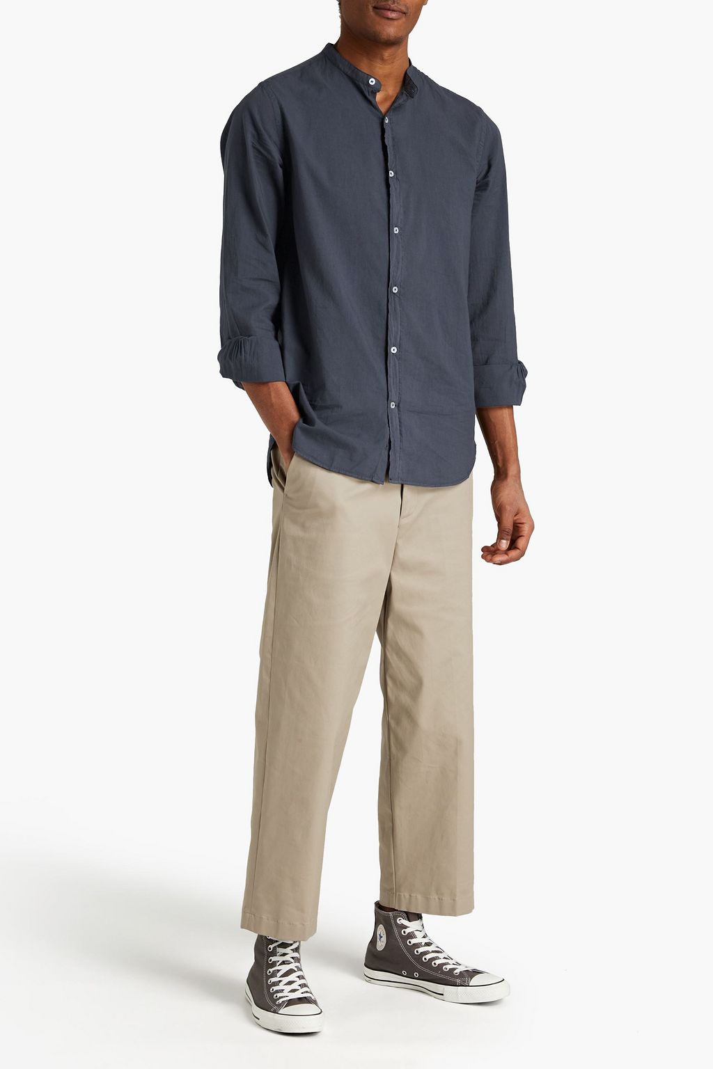 OFFICINE GÉNÉRALE Gaspard organic cotton-poplin shirt