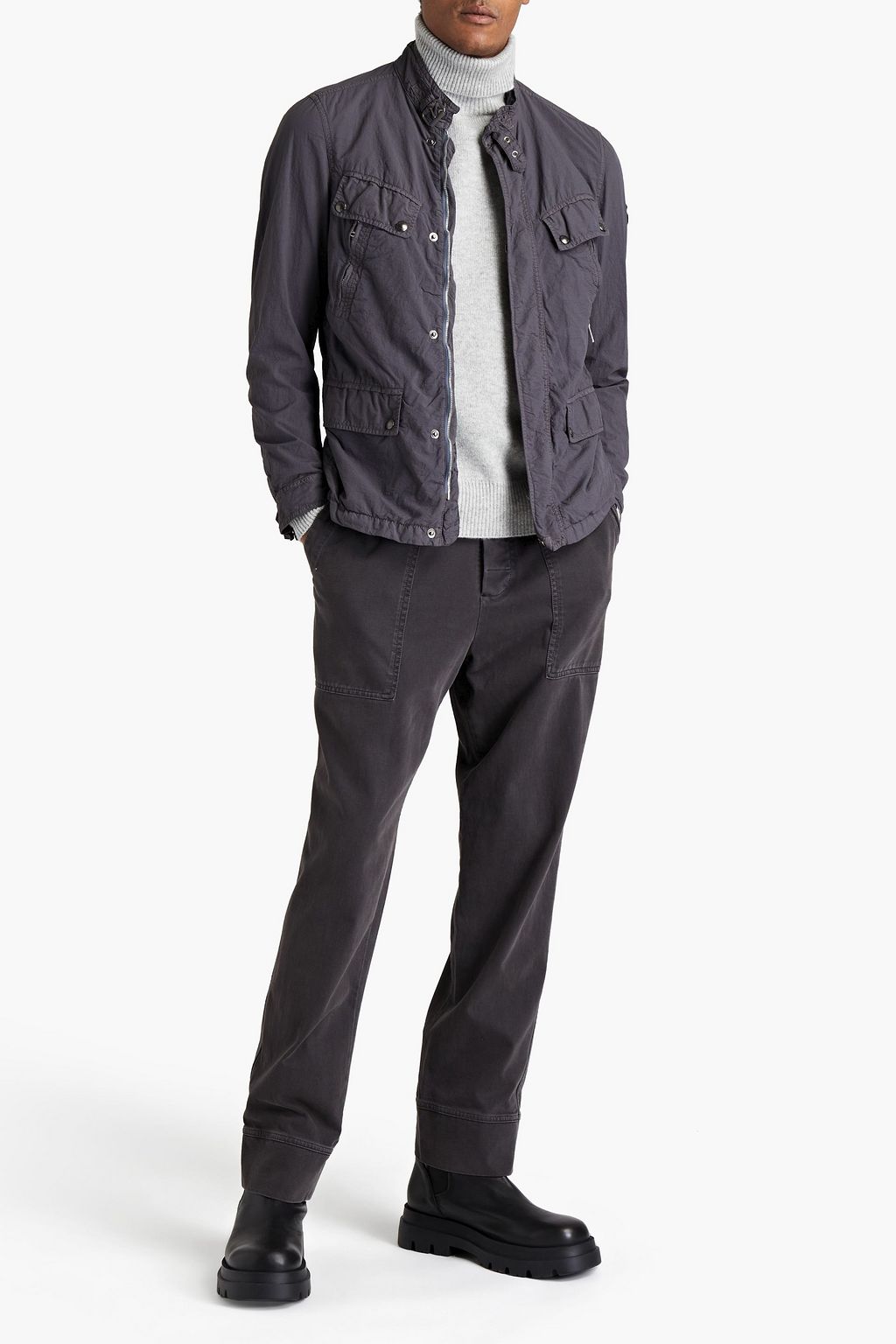 BELSTAFF Denesmere crinkled-shell jacket