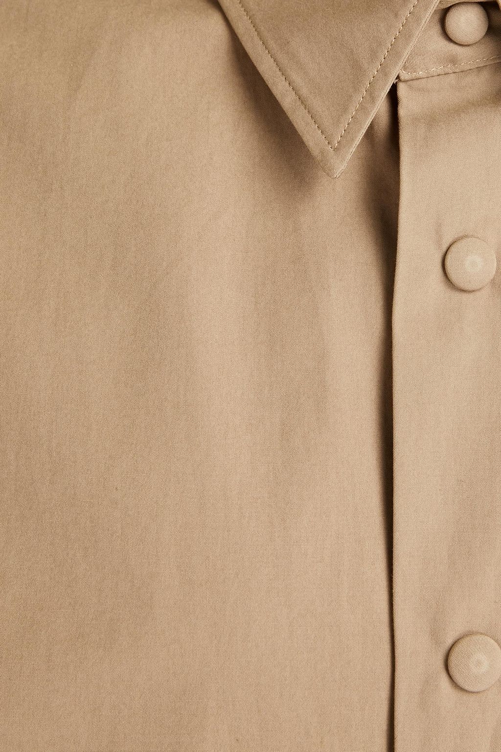 OFFICINE GÉNÉRALE Stan cotton-poplin overshirt