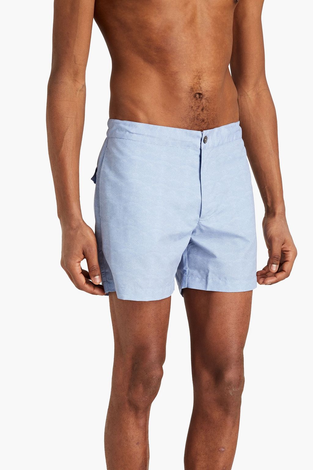 OFFICINE GÉNÉRALE Roman short-length printed swim shorts
