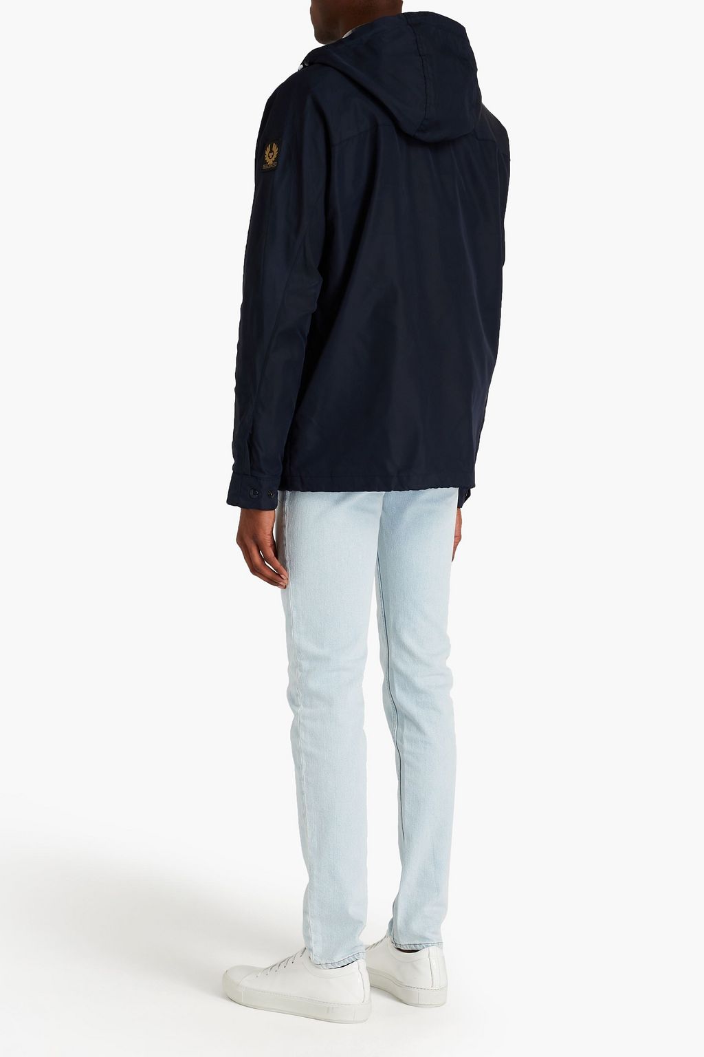 BELSTAFF Logo-appliquéd shell hooded parka