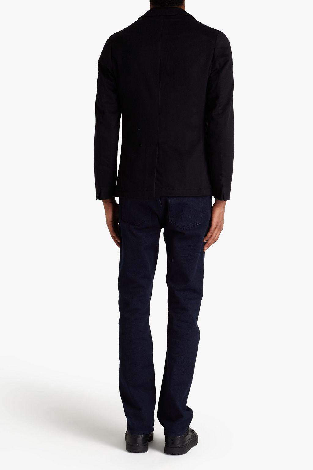 OFFICINE GÉNÉRALE Slim-fit cashmere-felt blazer