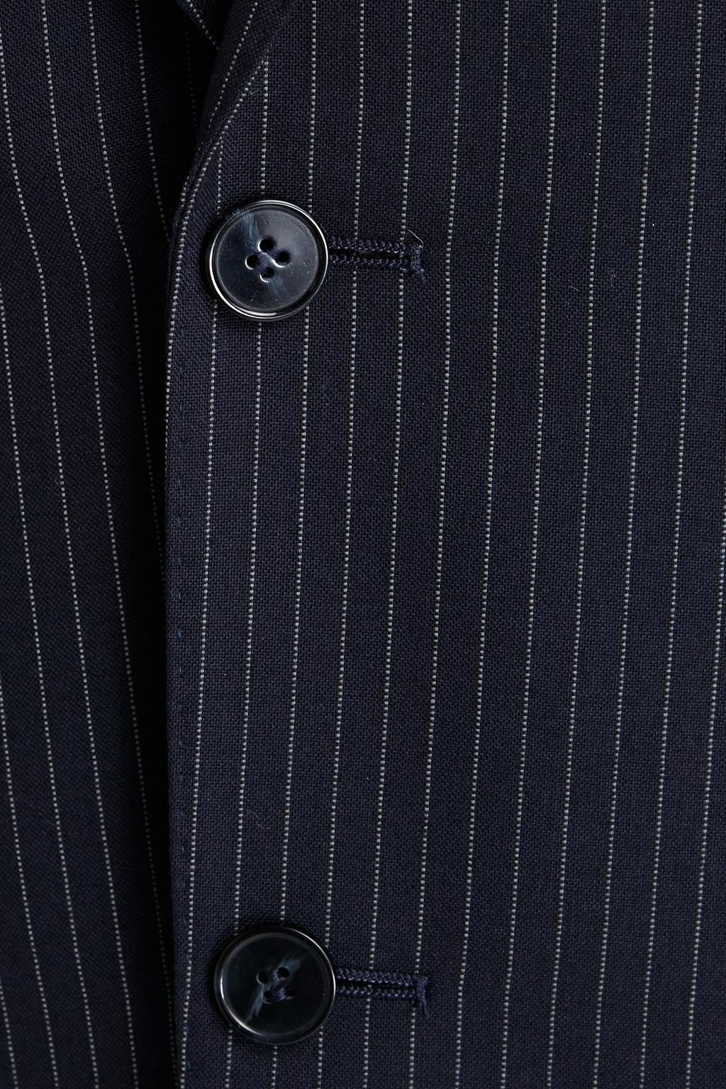 OFFICINE GÉNÉRALE Slim-fit pinstriped wool blazer