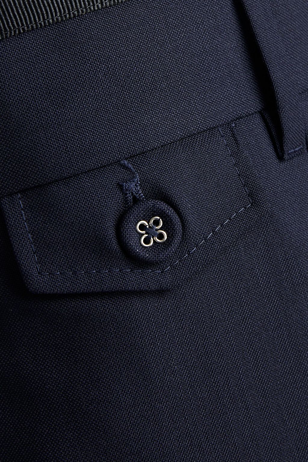 OFFICINE GÉNÉRALE Tapered pleated wool-canvas pants