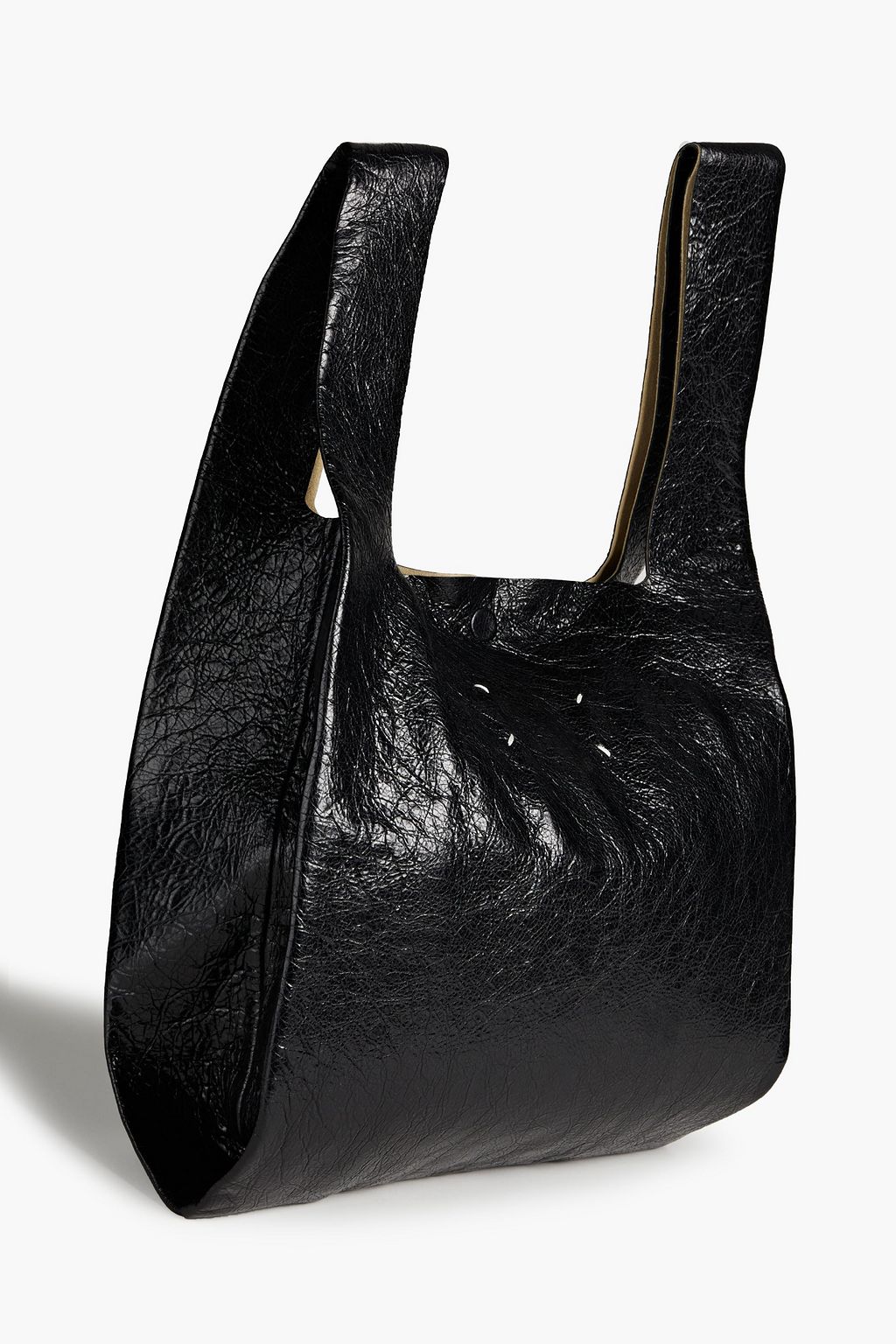 MAISON MARGIELA Crinkled leather tote