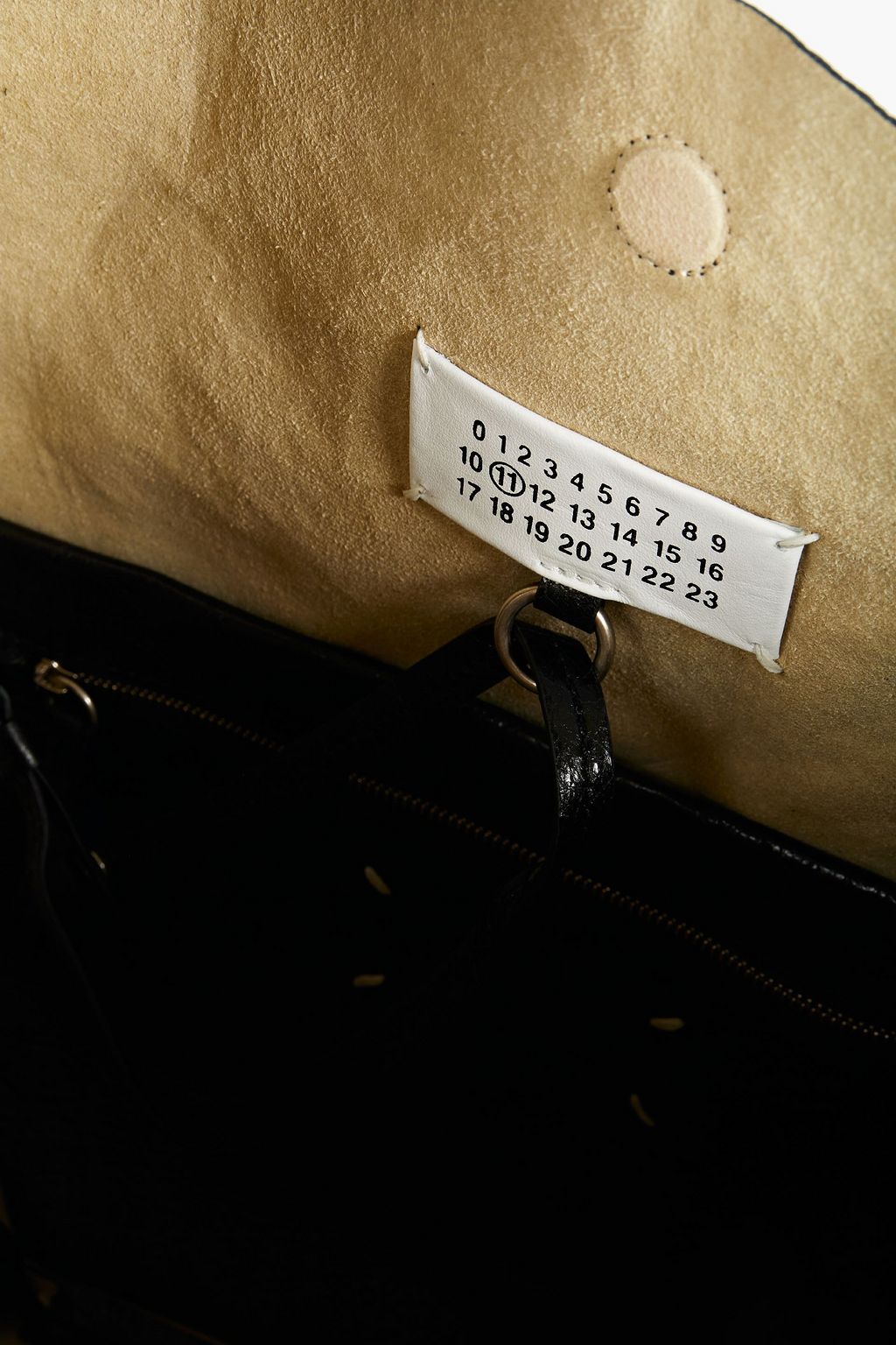 MAISON MARGIELA Crinkled leather tote