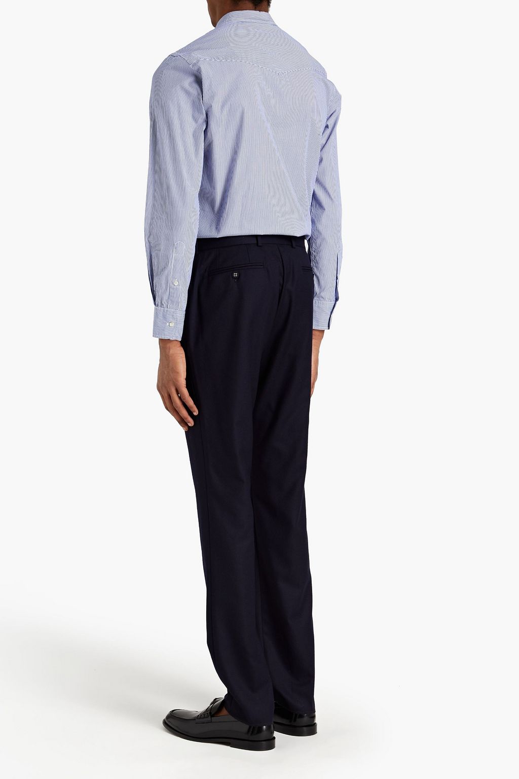 OFFICINE GÉNÉRALE Paul slim-fit wool-twill pants