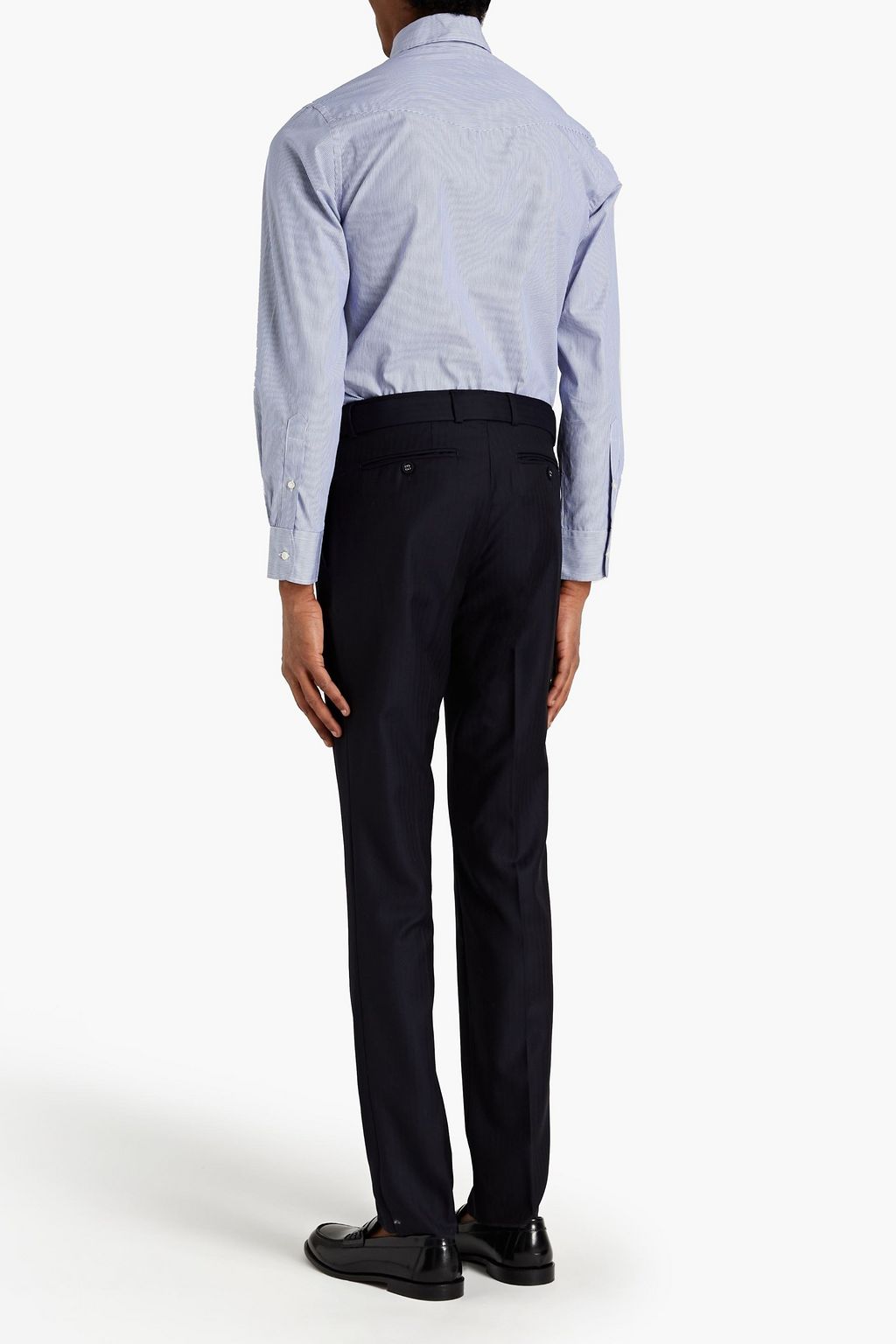 OFFICINE GÉNÉRALE Paul slim-fit wool-twill pants