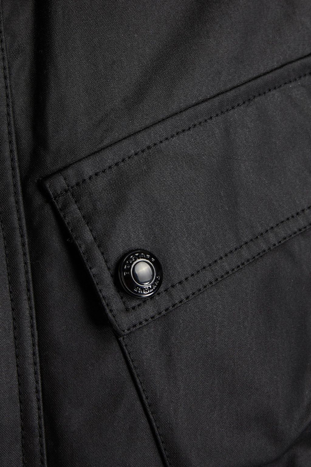 BELSTAFF Patrol shearling-trimmed waxed-cotton jacket