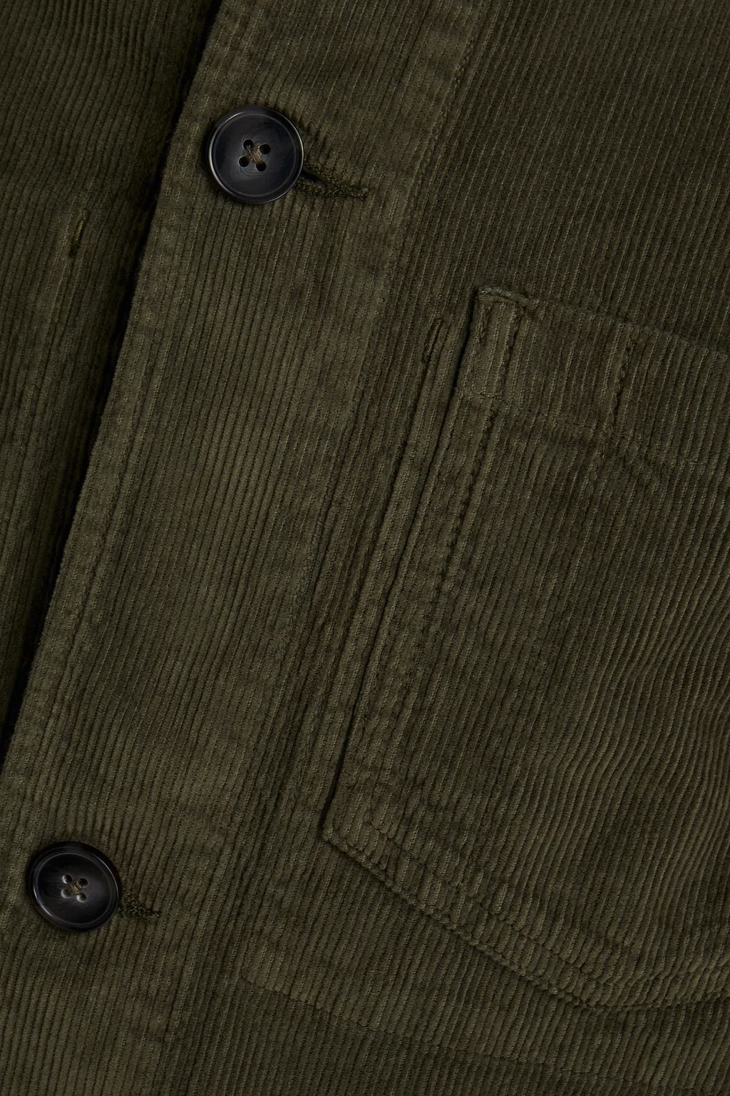 OFFICINE GÉNÉRALE Faded cotton-corduroy jacket