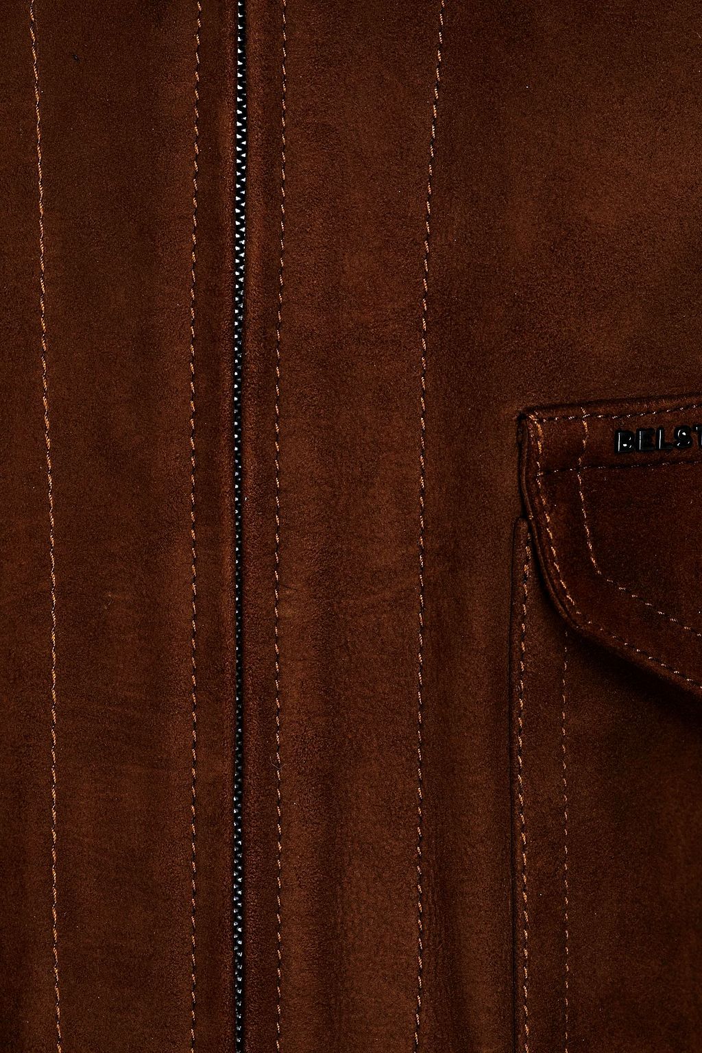 BELSTAFF Amelia suede bomber jacket