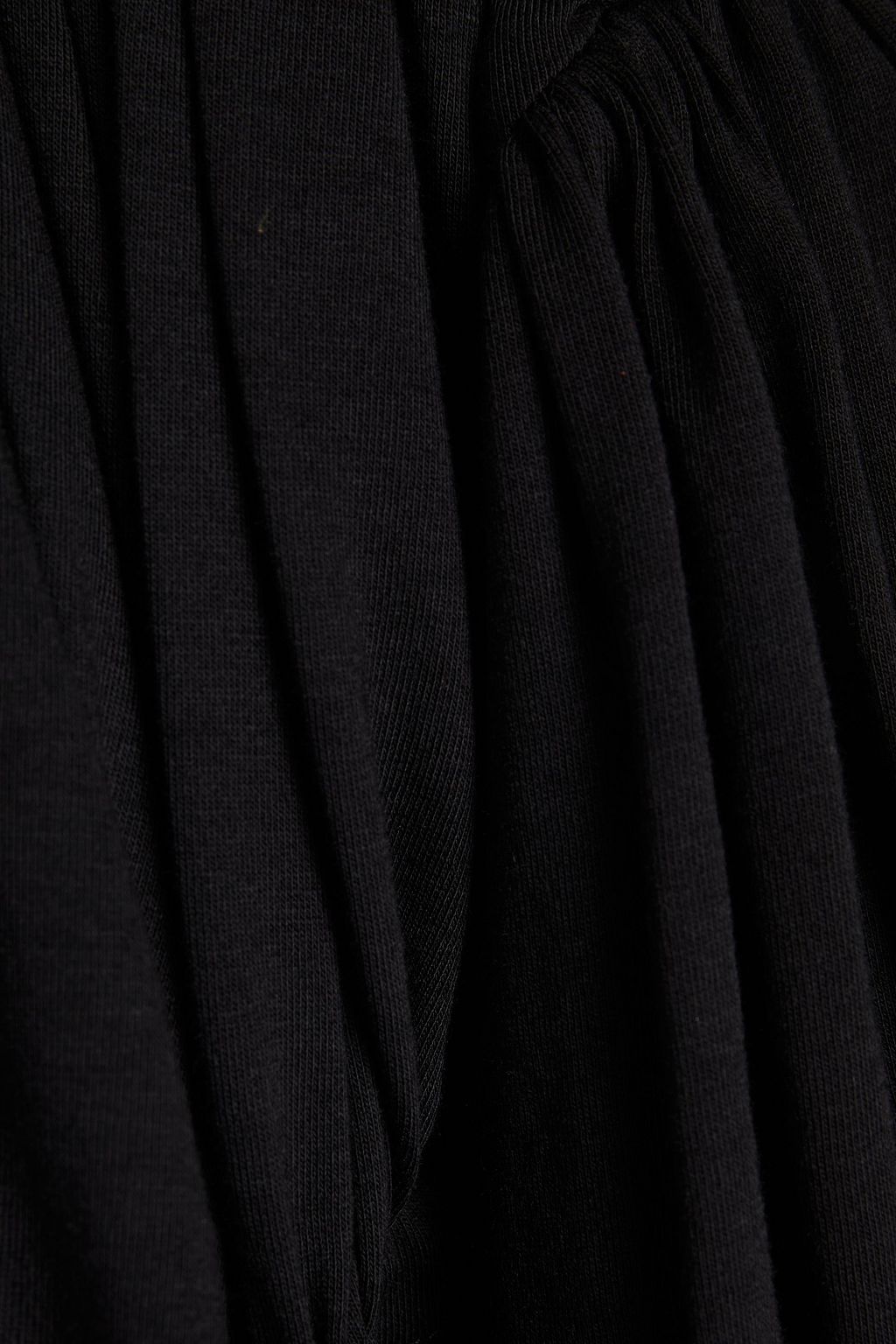 RICK OWENS LILIES Draped ruched jersey jacket