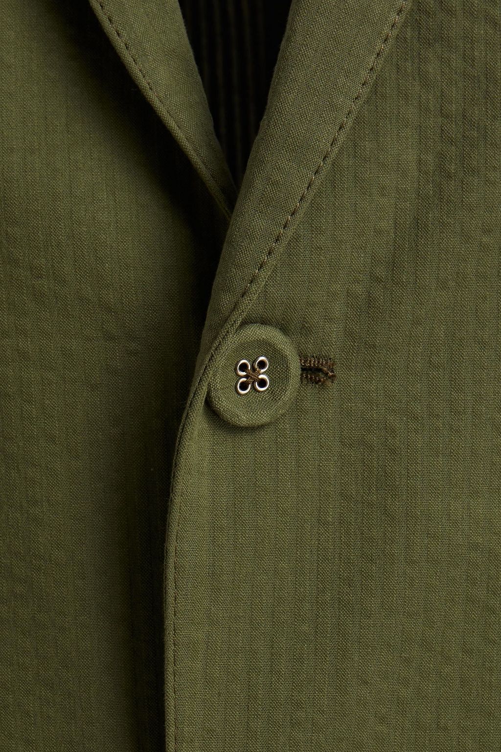 OFFICINE GÉNÉRALE Slim-fit cotton-seersucker blazer