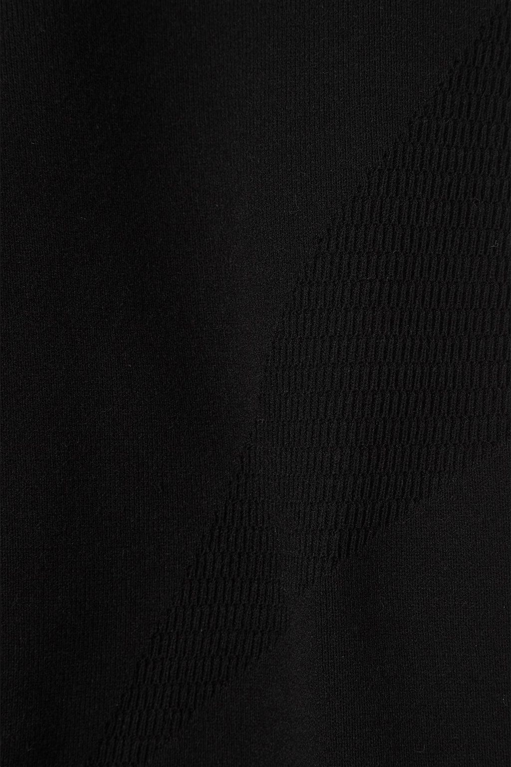 BALENCIAGA Intarsia stretch modal-blend jersey leggings