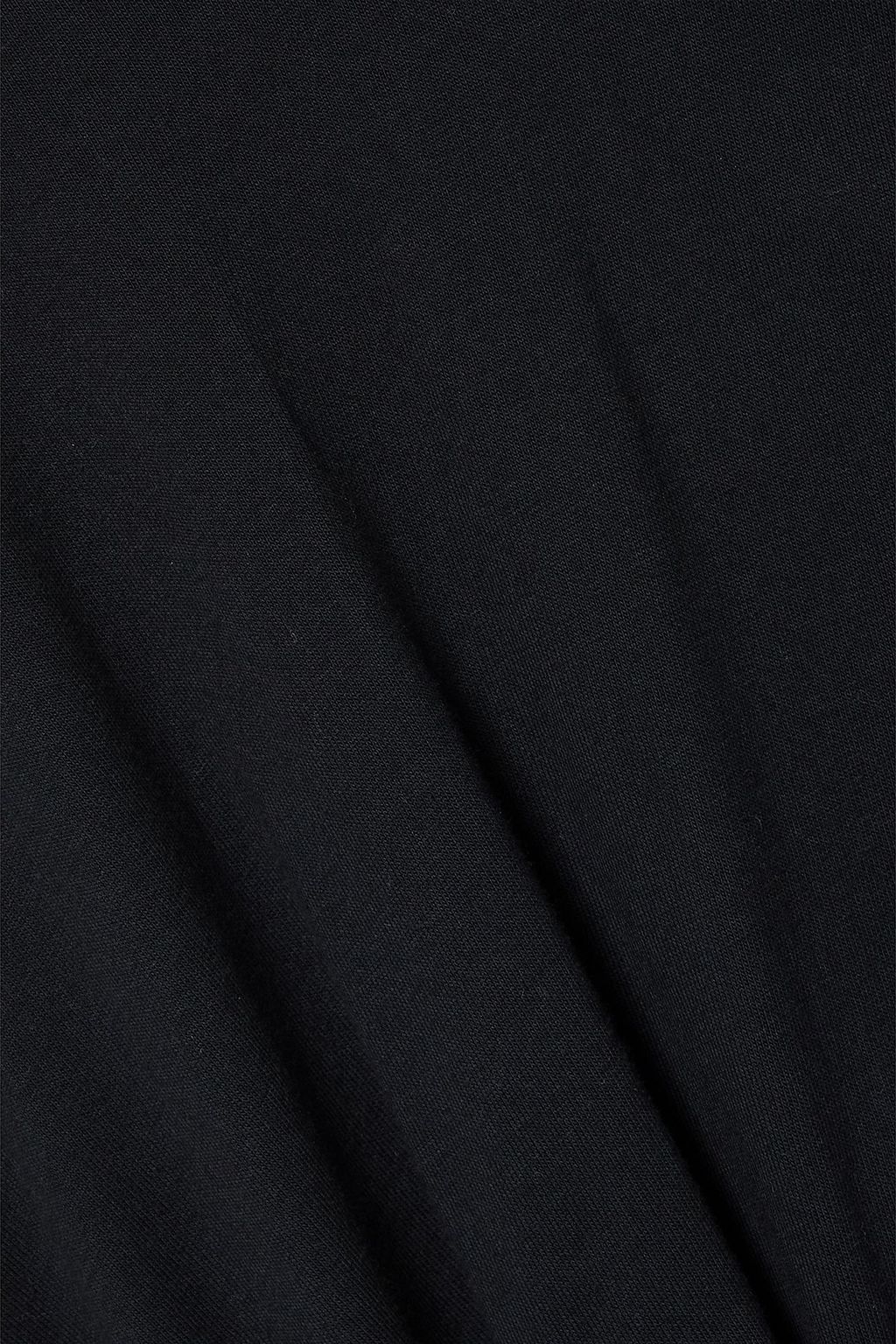 BALENCIAGA Asymmetric cotton-jersey wrap dress