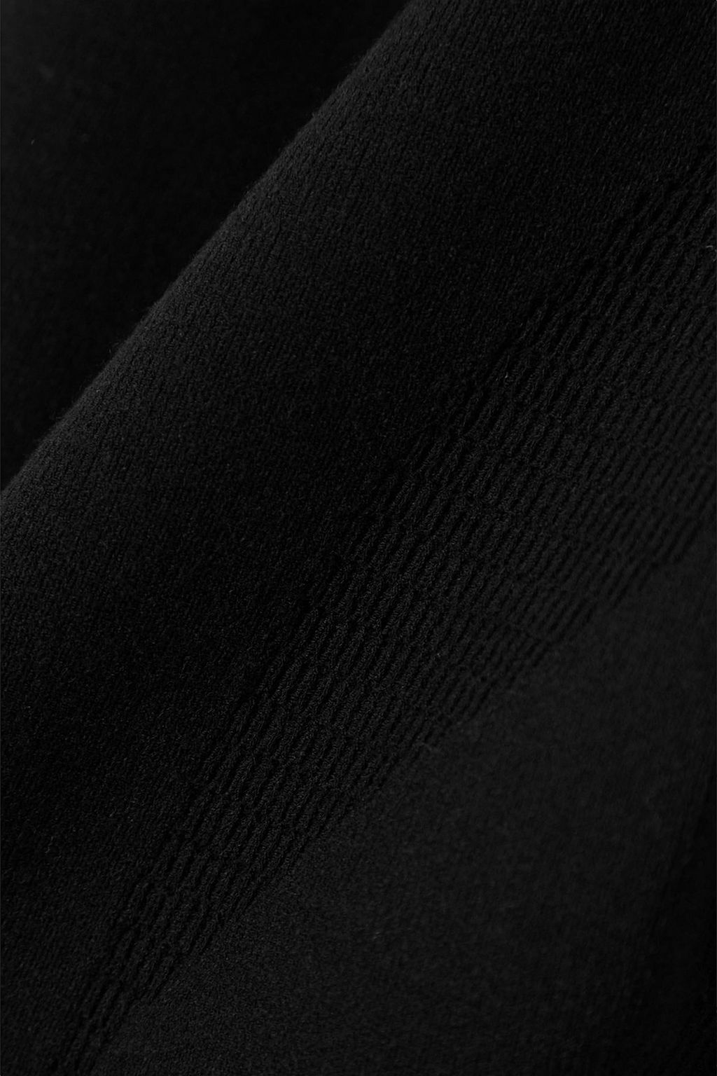 BALENCIAGA Ribbed stretch modal-blend jersey top
