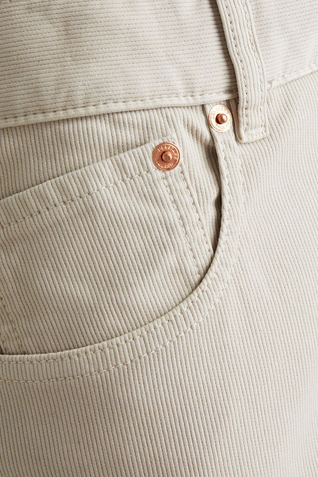 BELSTAFF Longton Hose mit schmalem Bein aus Cord aus einer Baumwollmischung