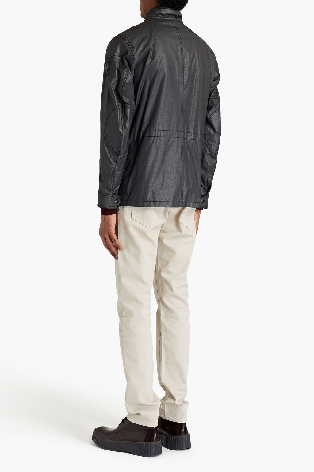 BELSTAFF Longton Hose mit schmalem Bein aus Cord aus einer Baumwollmischung