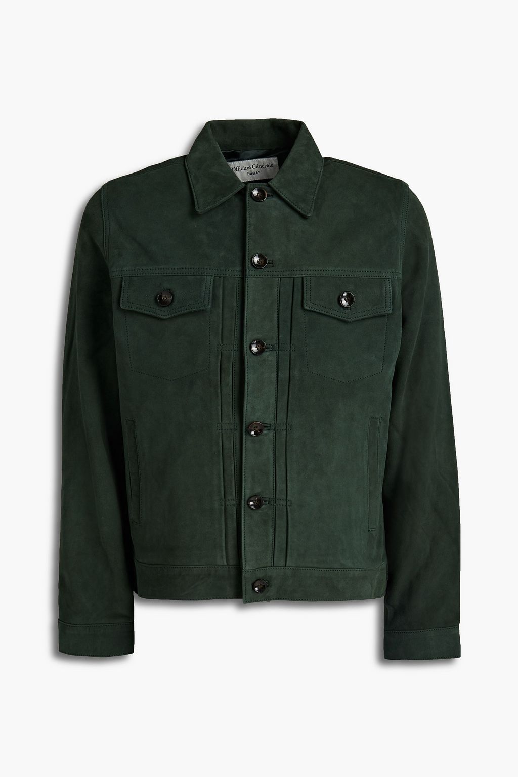 hunter green suede jacket