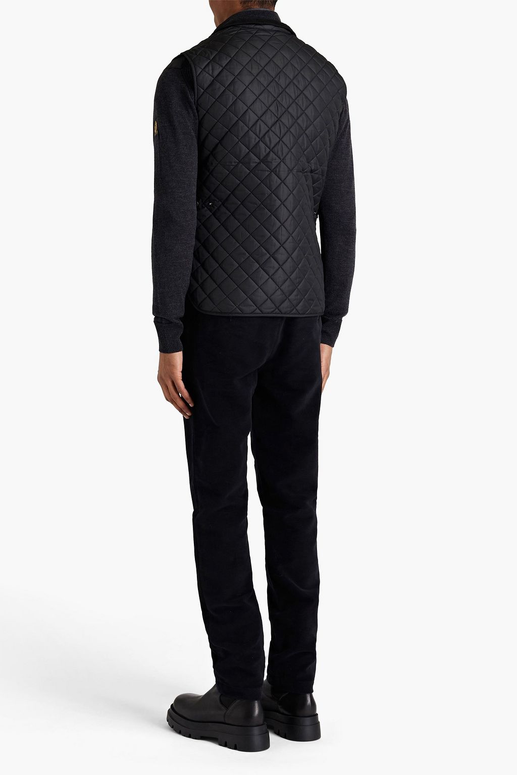BELSTAFF Wimbourne brushed cotton-twill chinos