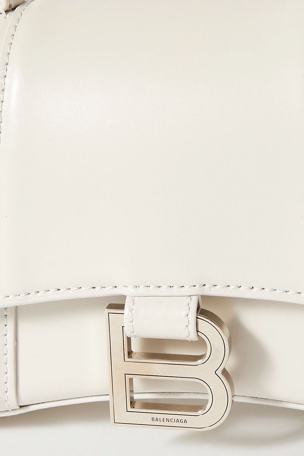 BALENCIAGA Hourglass XS leather tote