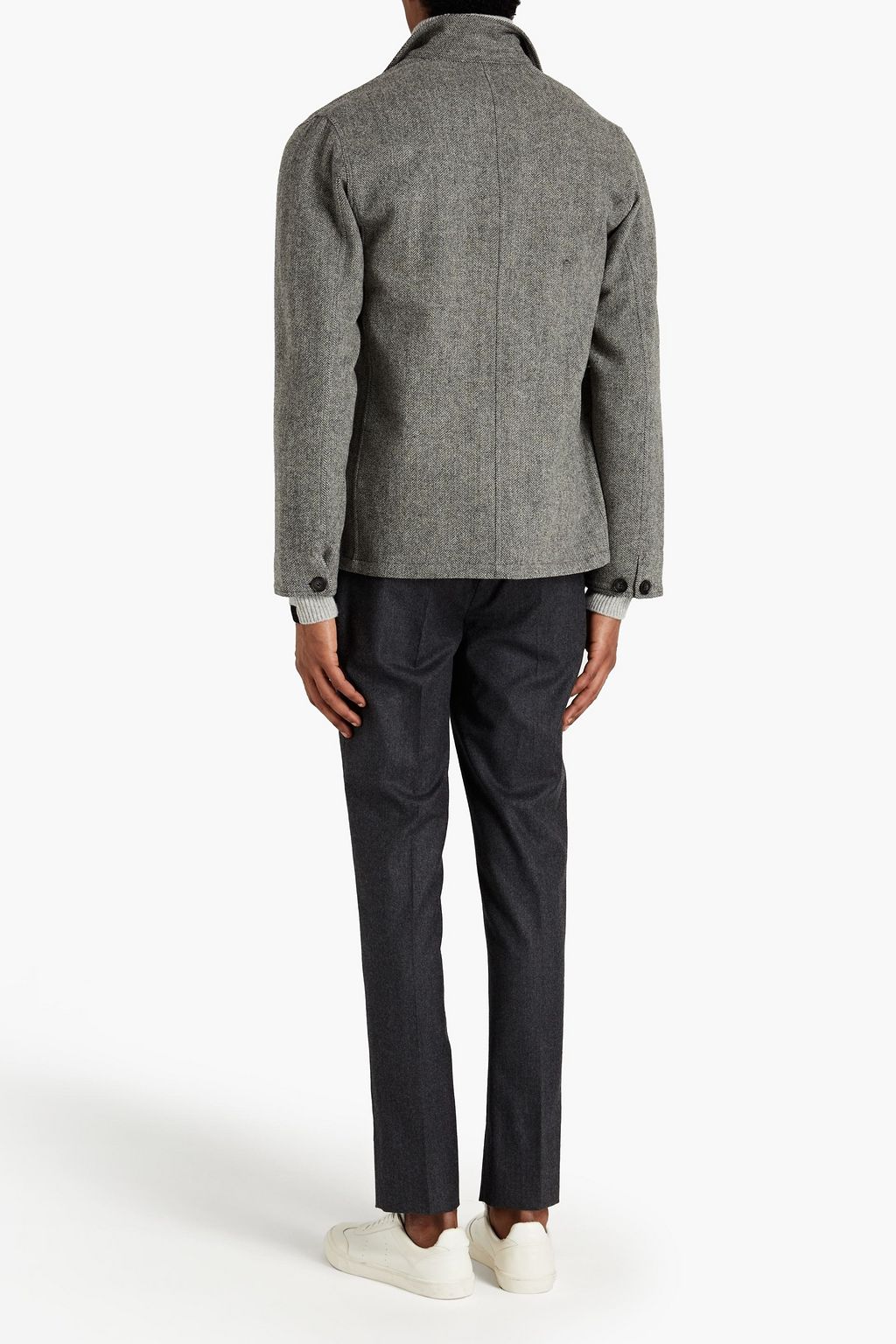 OFFICINE GÉNÉRALE Herringbone wool jacket