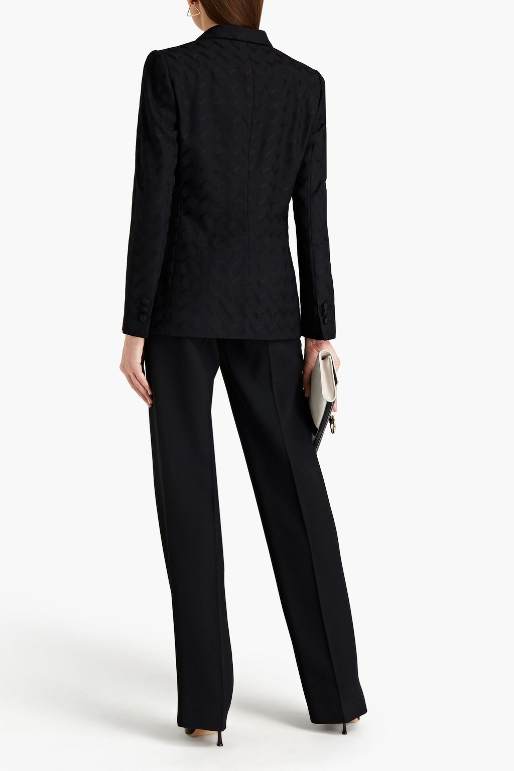 DOLCE&GABBANA Wool-jacquard blazer