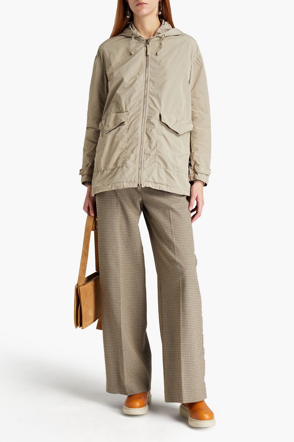 ASPESI Shell hooded raincoat