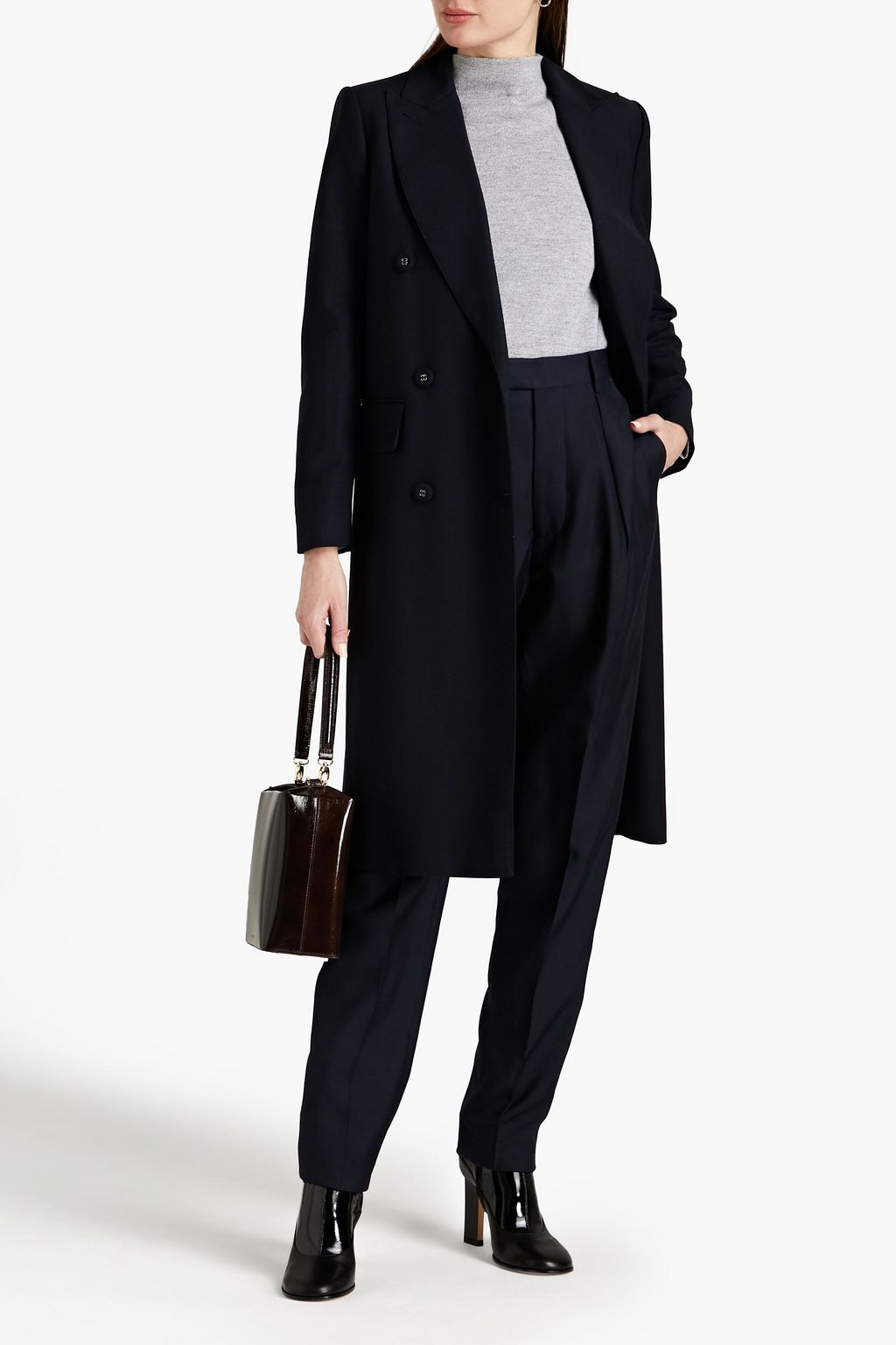 OFFICINE GÉNÉRALE Clarissa double-breasted wool coat