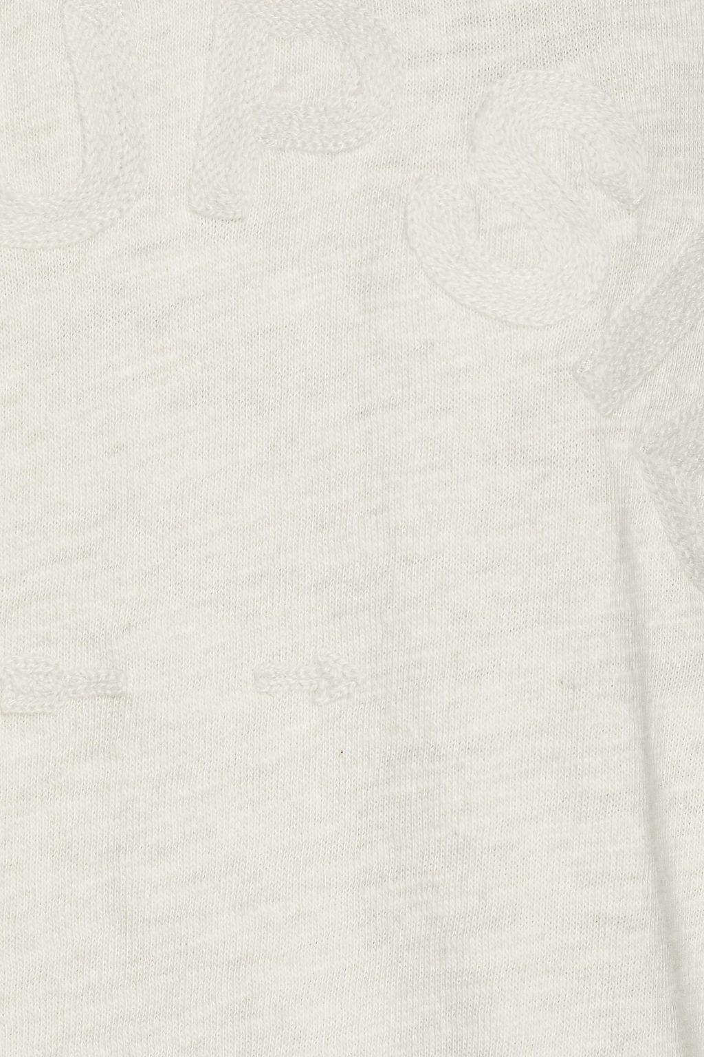 THE UPSIDE Embroidered cotton top
