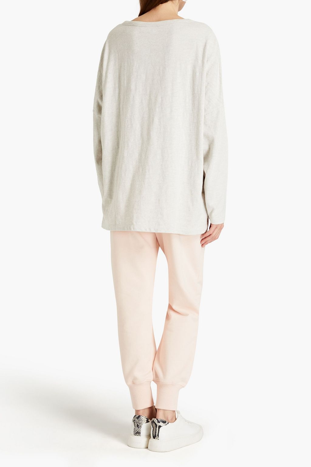 THE UPSIDE Embroidered cotton top