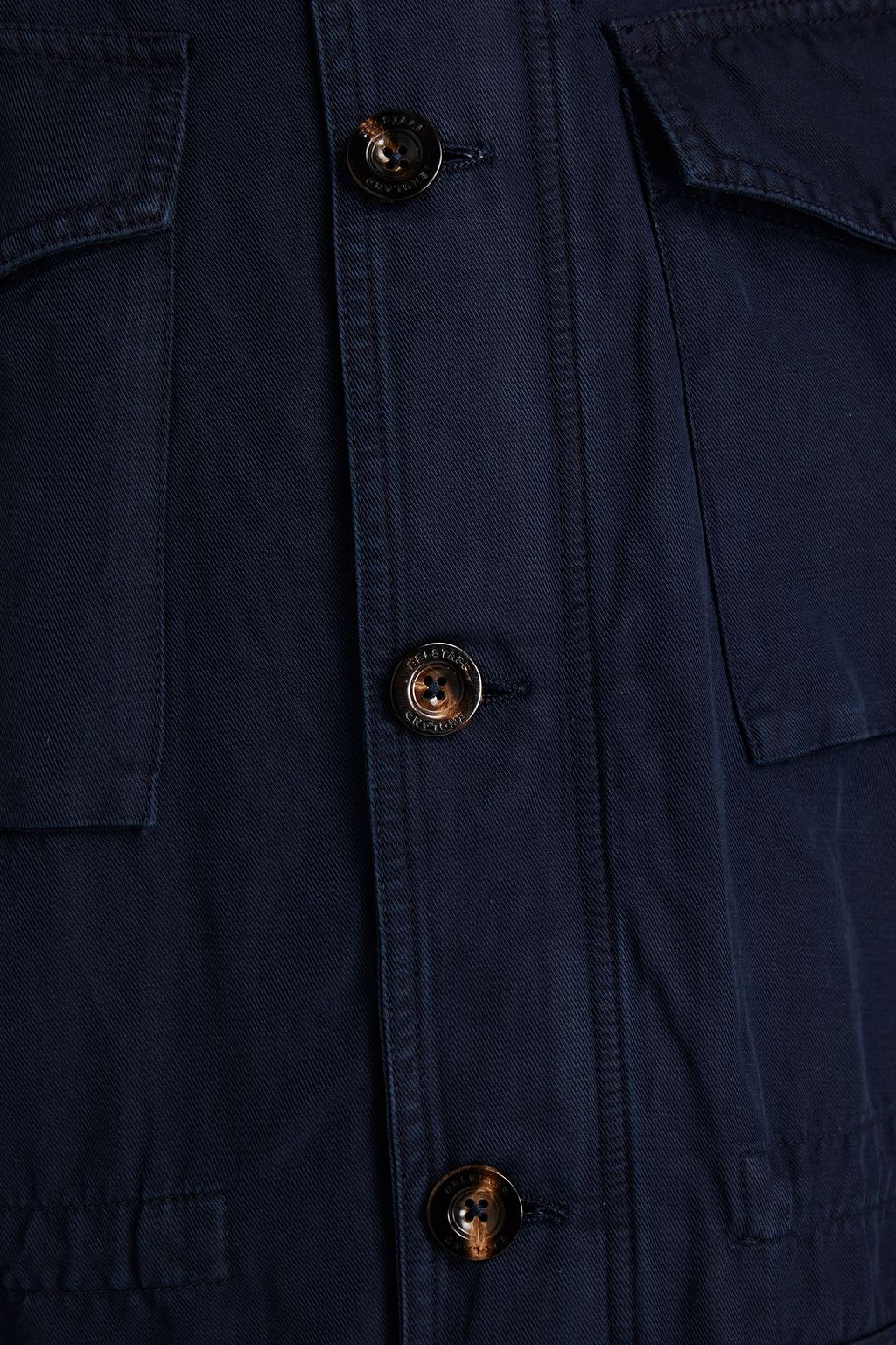 BELSTAFF Weymouth slub cotton and flax-blend gabardine jacket