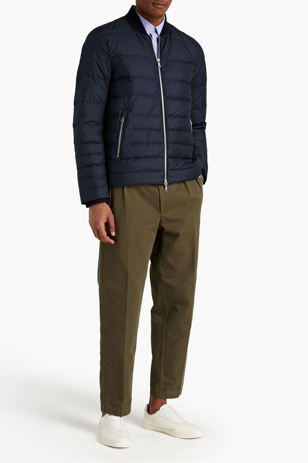 OFFICINE GÉNÉRALE Tazio quilted shell down jacket