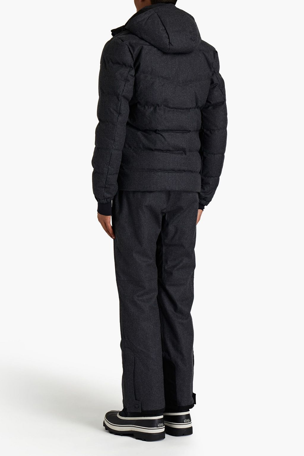 OFFICINE GÉNÉRALE Antonin quilted wool-blend down hooded jacket