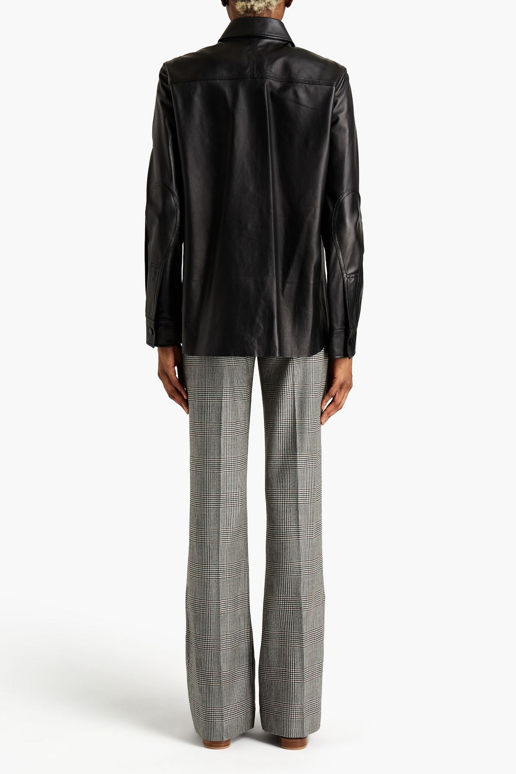 GABRIELA HEARST John Austin leather shirt