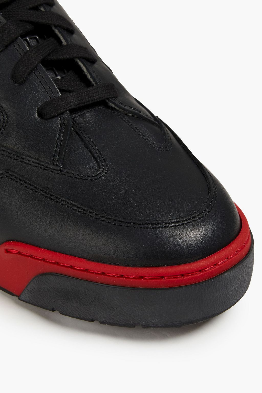 MAISON MARGIELA Leather high-top sneakers
