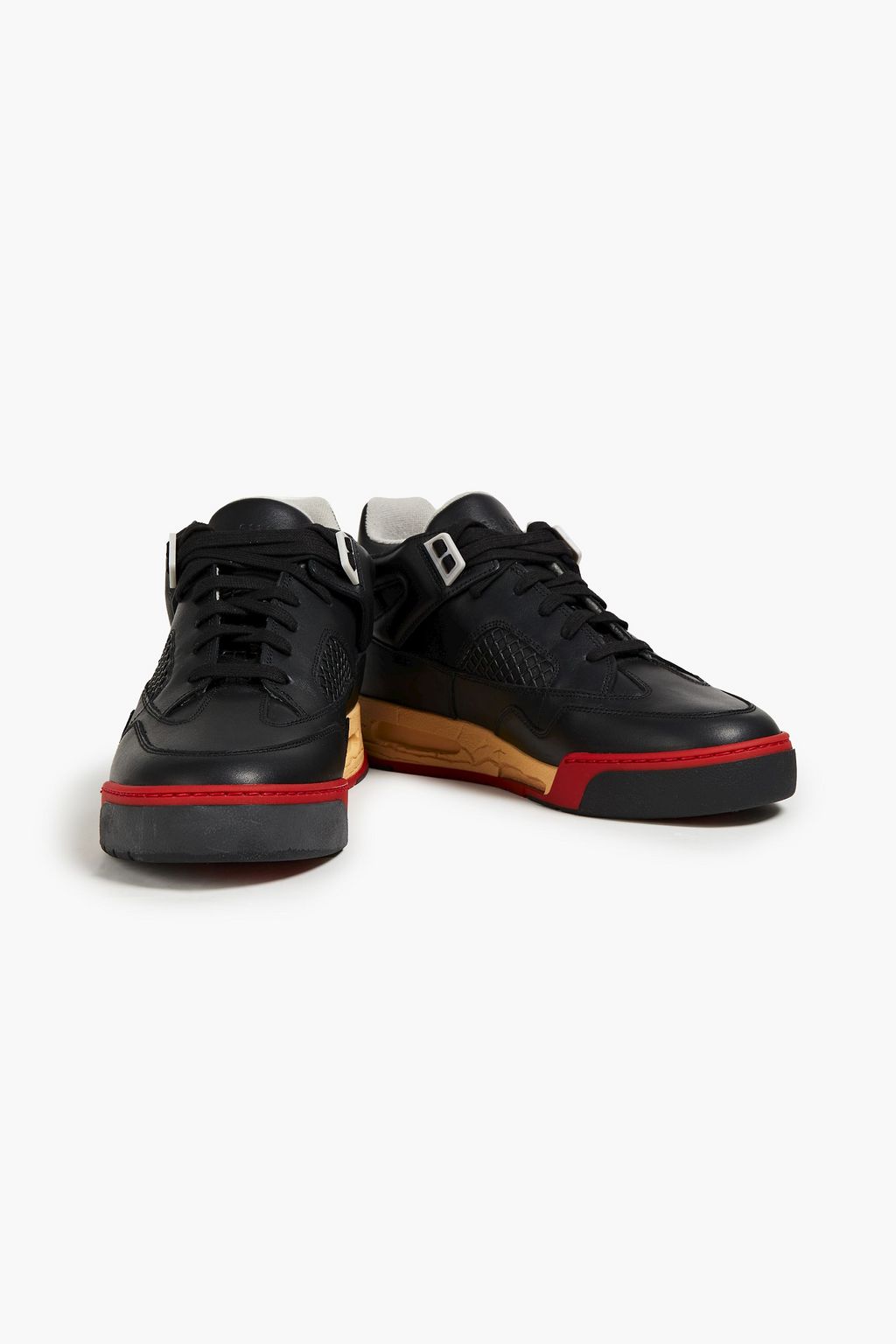 MAISON MARGIELA Leather high-top sneakers