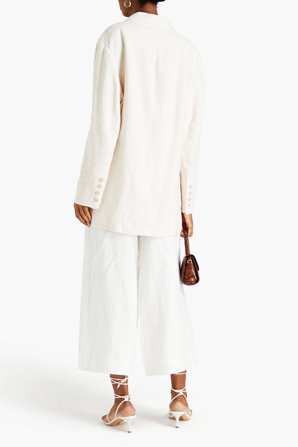 ZIMMERMANN Linen-blend twill blazer