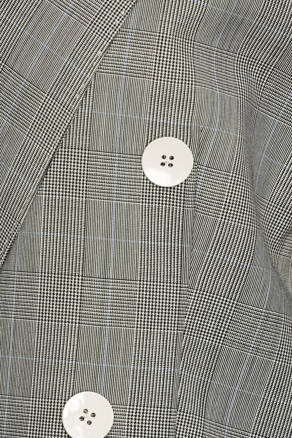 ZIMMERMANN Luminous double-breasted Prince of Wales checked wool blazer