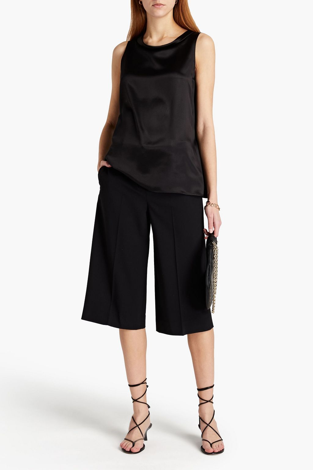 ASPESI Silk-satin top