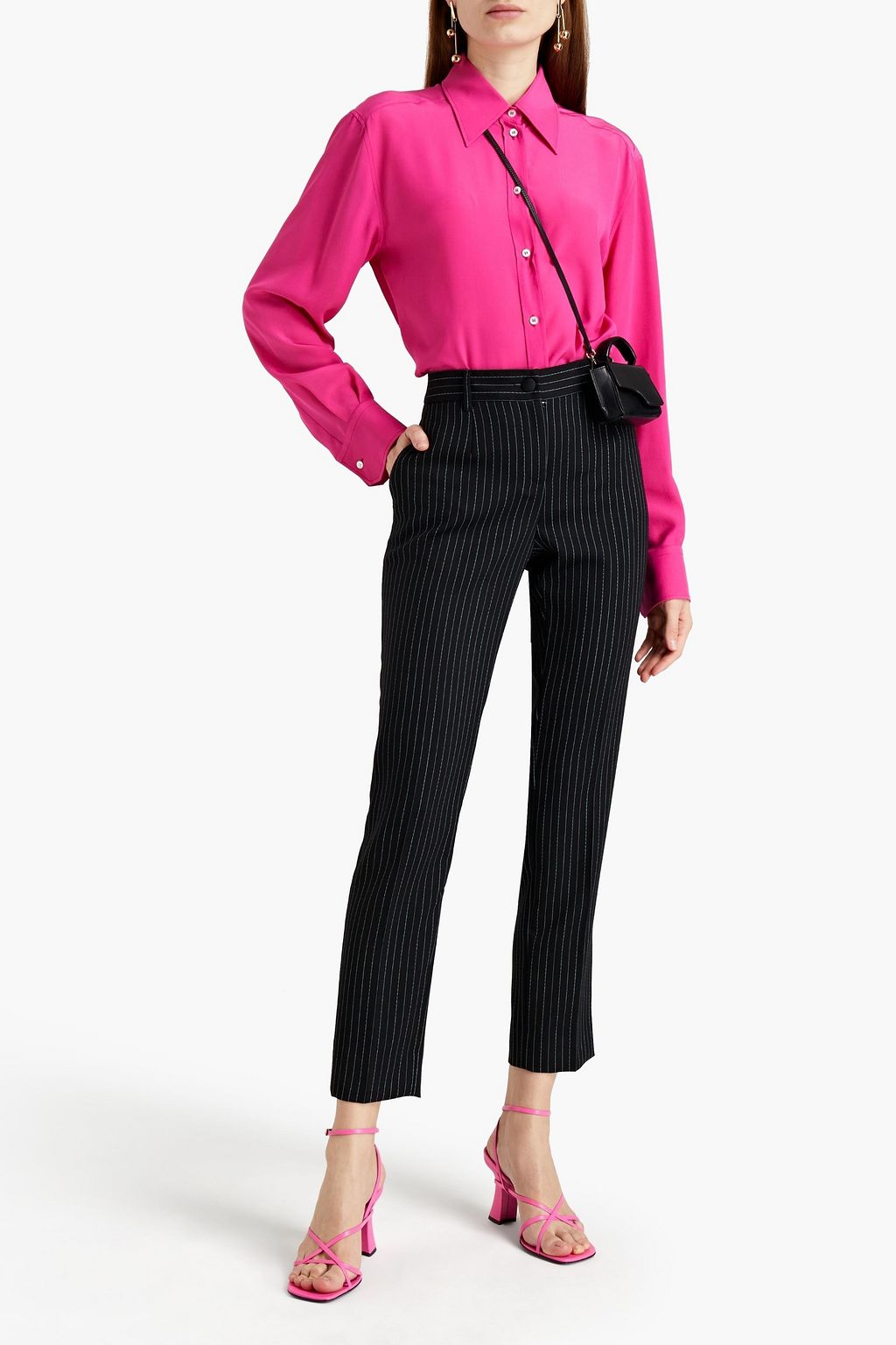 DOLCE&GABBANA Silk crepe de chine shirt