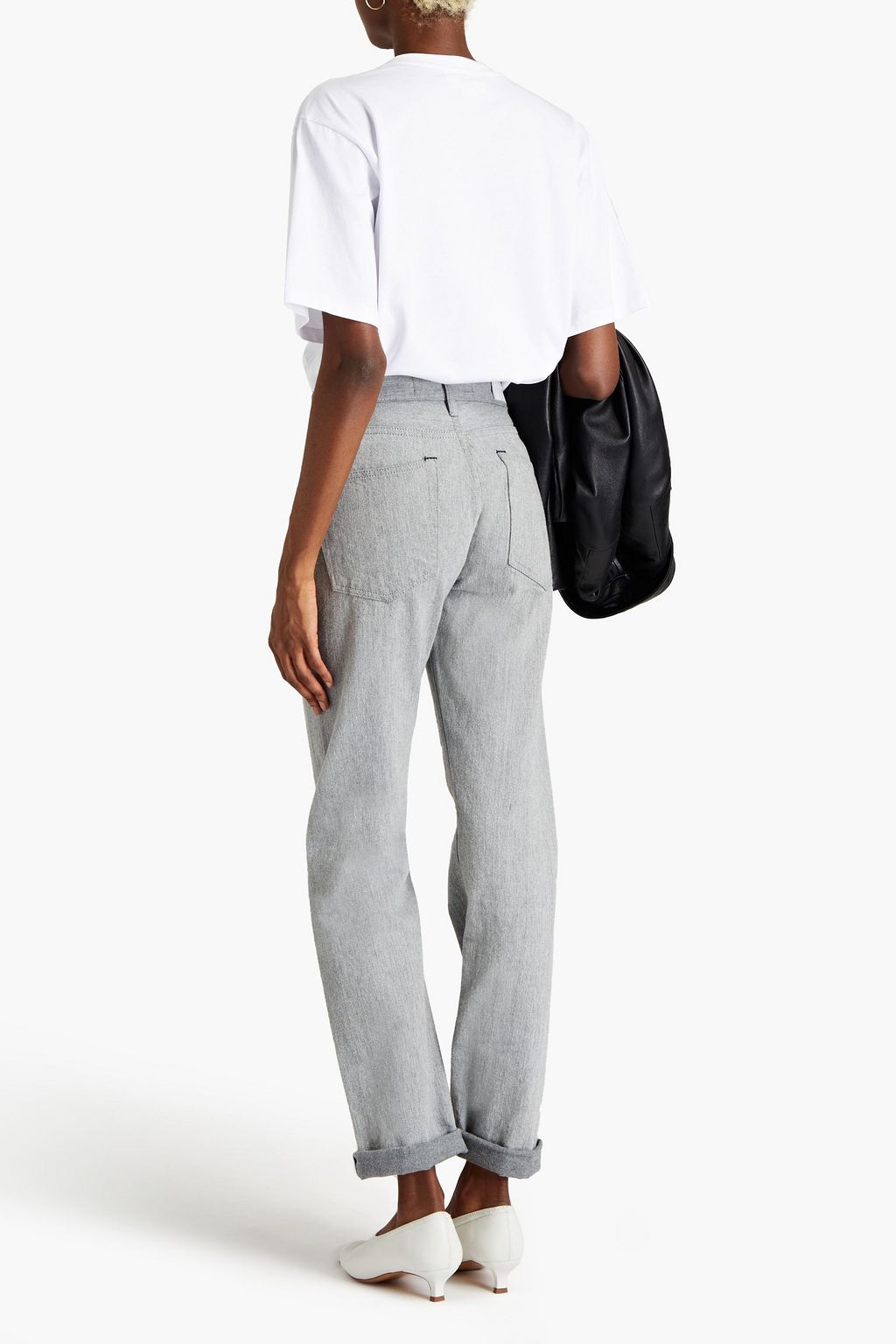 VICTORIA, VICTORIA BECKHAM Printed cotton-jersey T-shirt