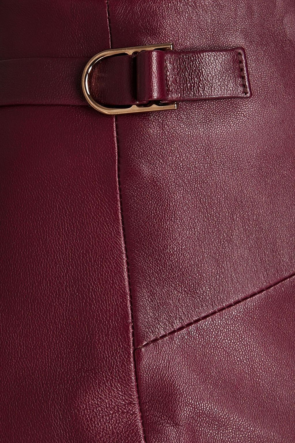 GABRIELA HEARST Morelos leather midi skirt
