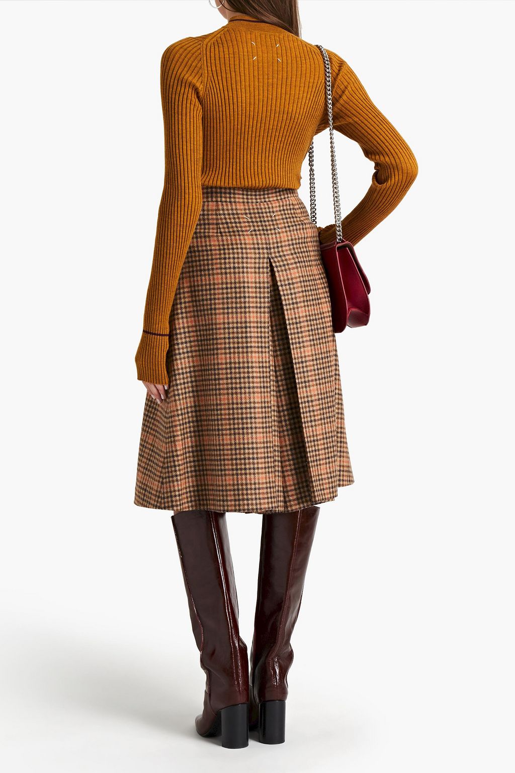 MAISON MARGIELA Ribbed wool-blend sweater